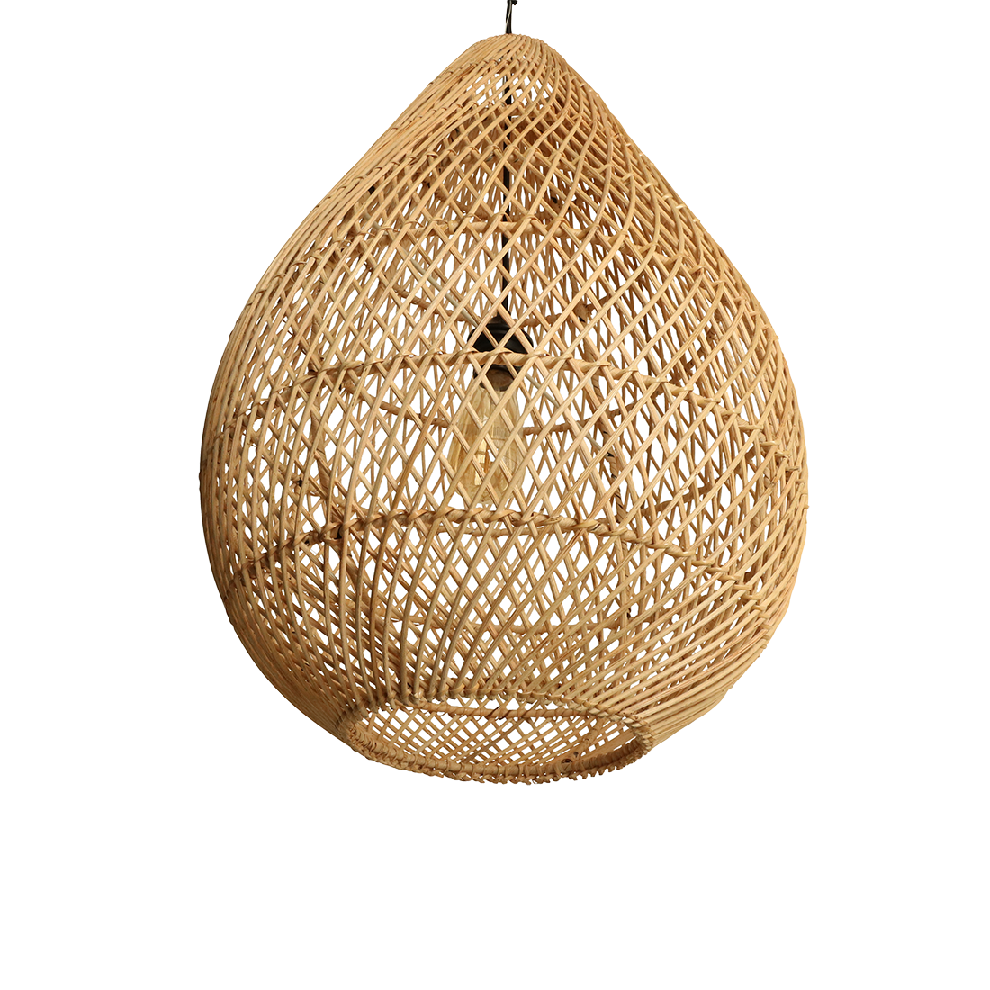 Maze hanglamp druppel naturel