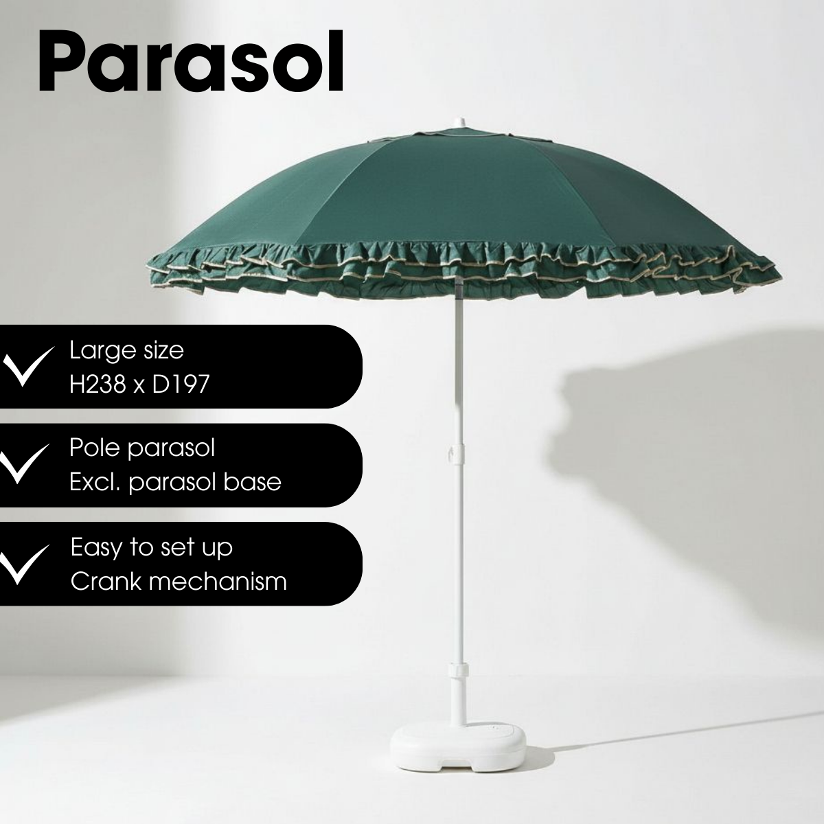 Parasol Groen