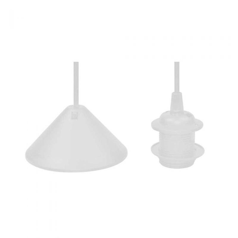 Lampfitting voor Plafond Earthware Pendelsnoer nodig voor jou hanglampen. Bestel hem hier eenvoudig online. Maak jouw lamp helemaal compleet met dit zwarte pendelsnoer.