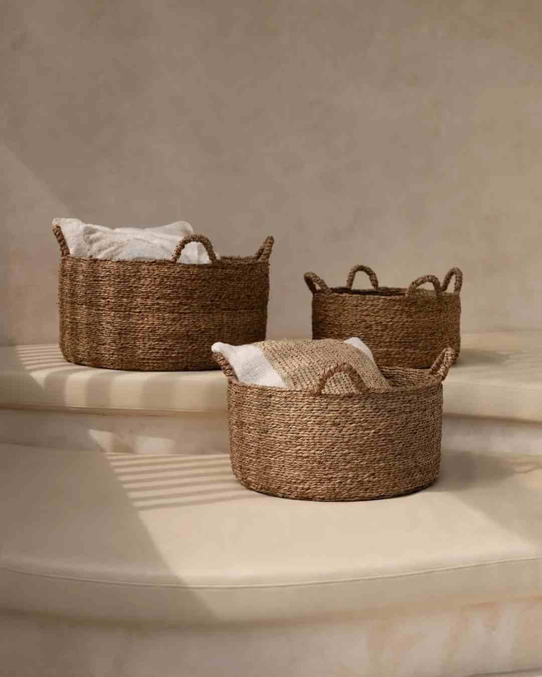 Slim opbergen met mandensets – harmonie & rust in jouw boho interieur