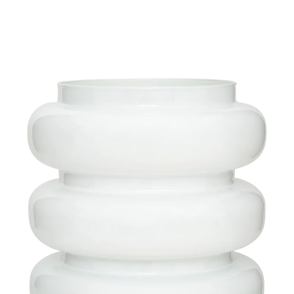 Vaas Bloem Gerecycled Glas Bol
