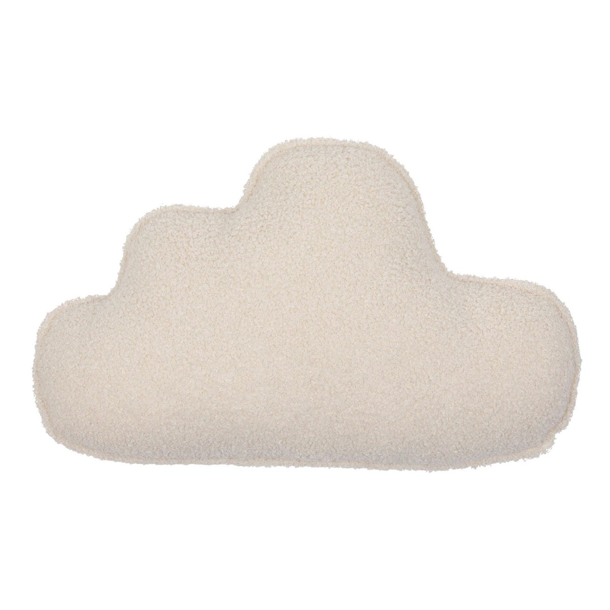 Fluffy Boucle Wolkenkussen "Witte teddy"