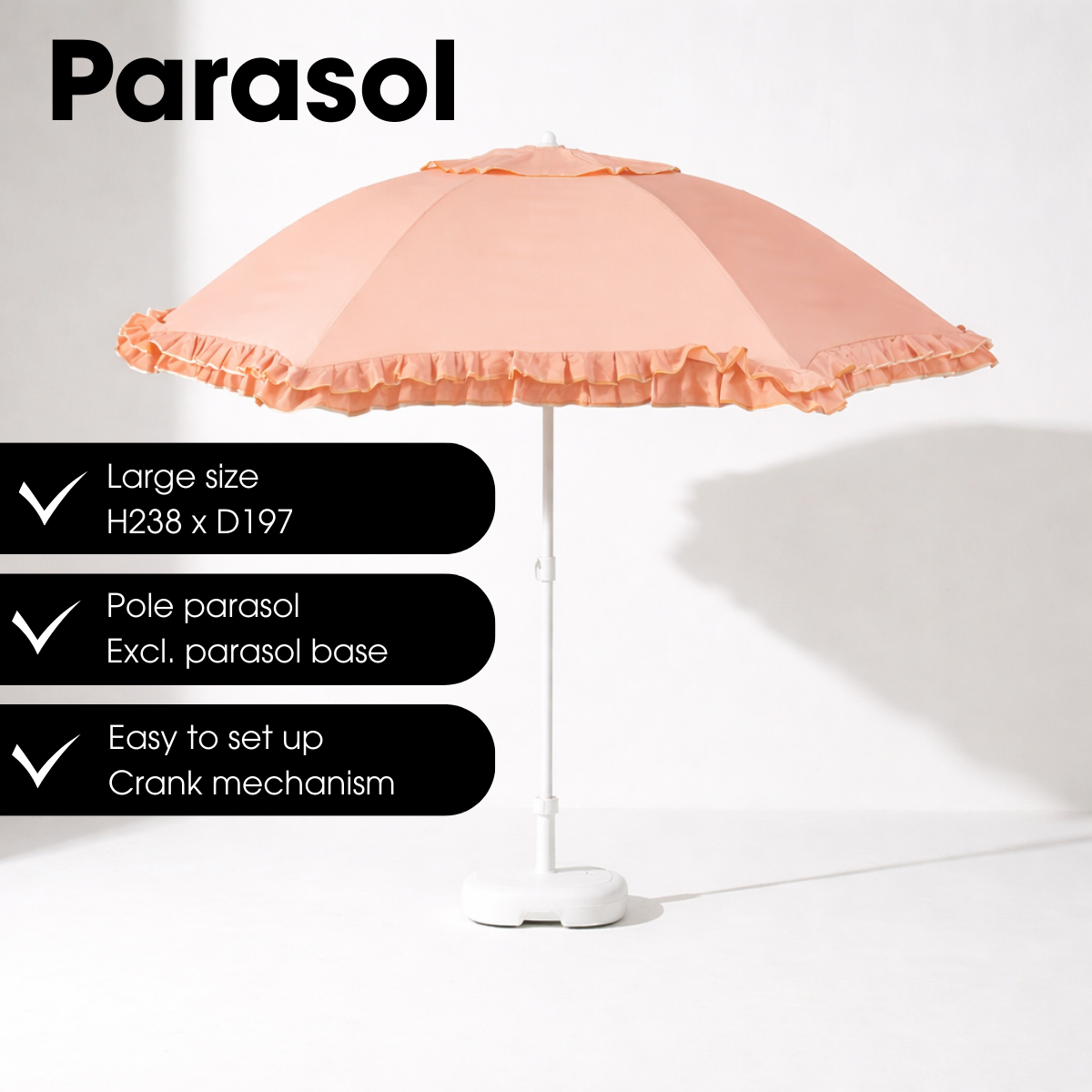 Parasol  Perzik