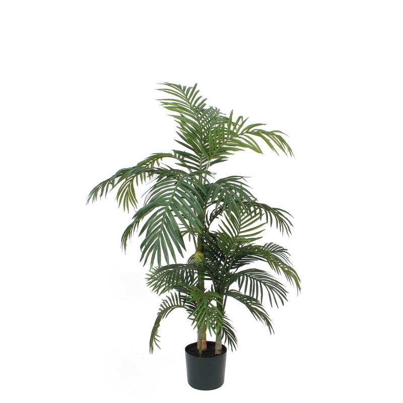 Areca palm Kunstplant - H150 x Ø100 cm - groen-Mica Decorations-Ik Hout ervan.