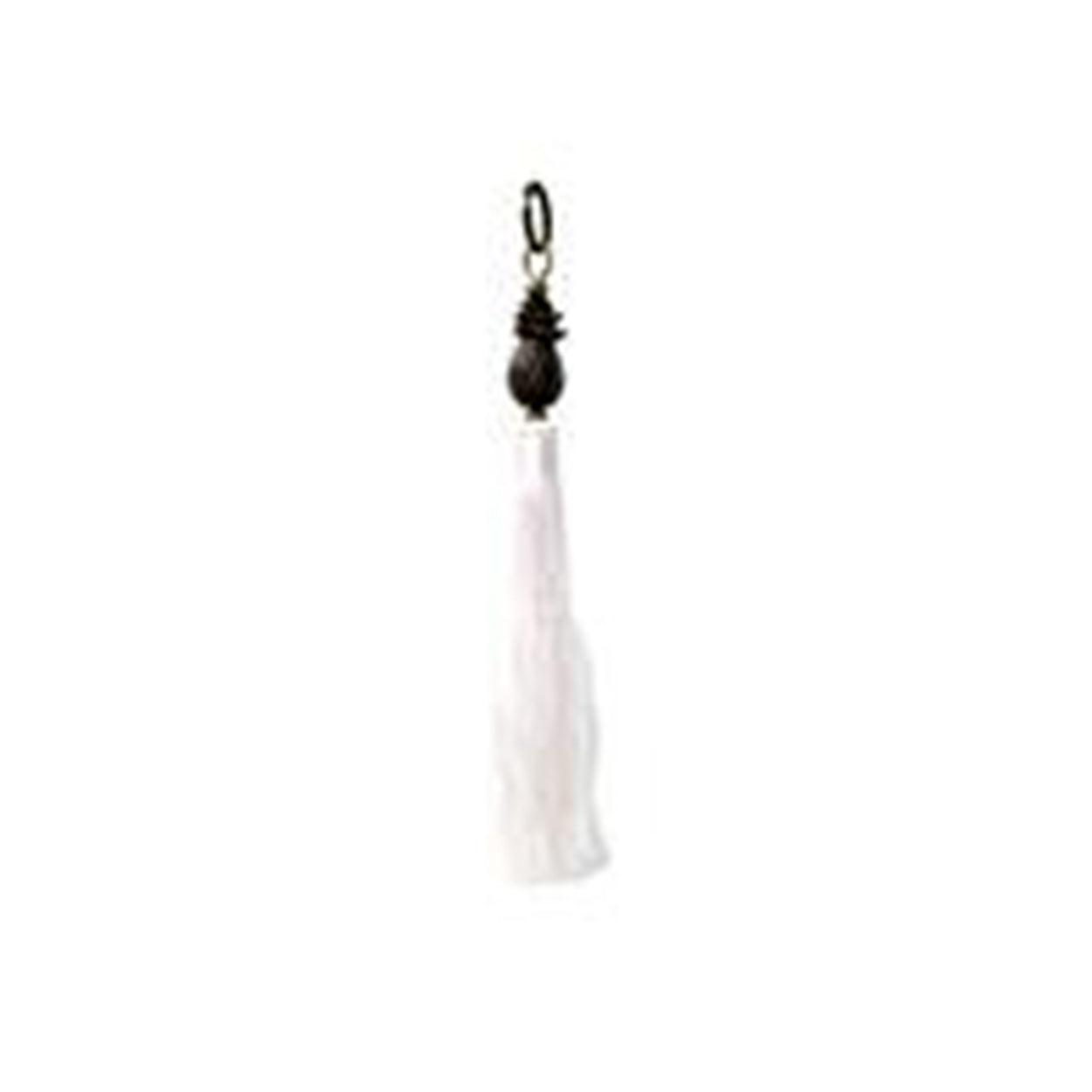 Ananas-sleutelhanger - wit