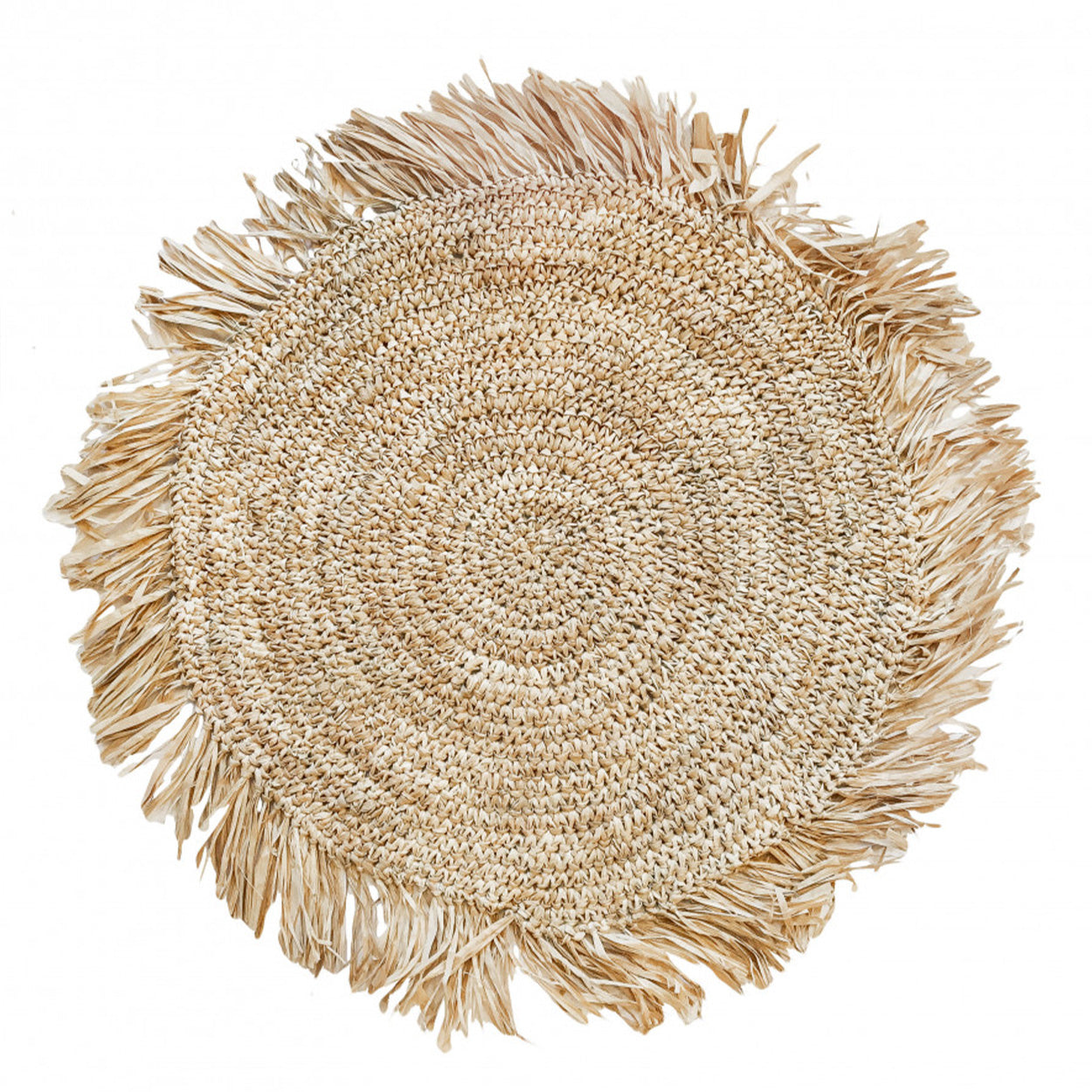 Placemat The Fringe Raffia