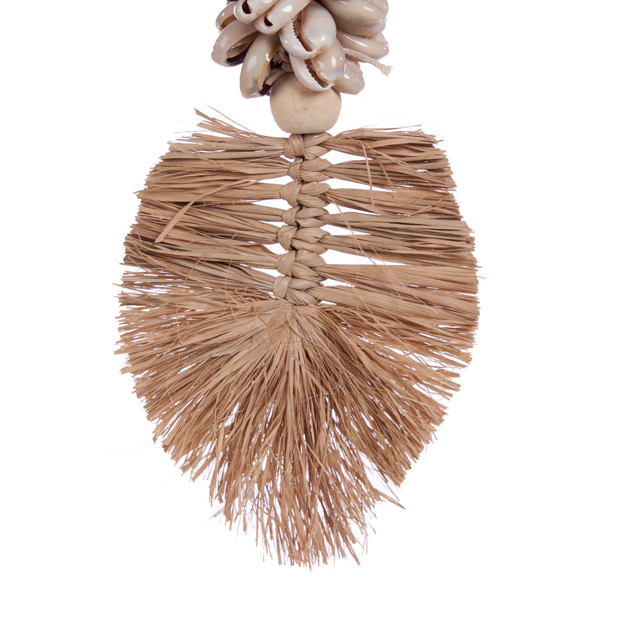 De Komodo Leaf-sleutelhanger - naturel