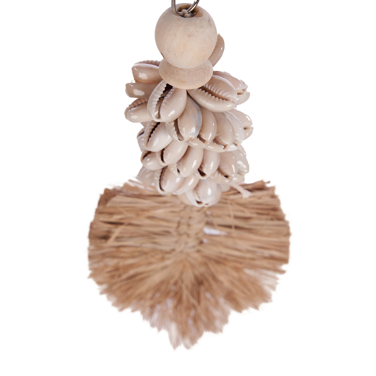 De Komodo Leaf-sleutelhanger - naturel