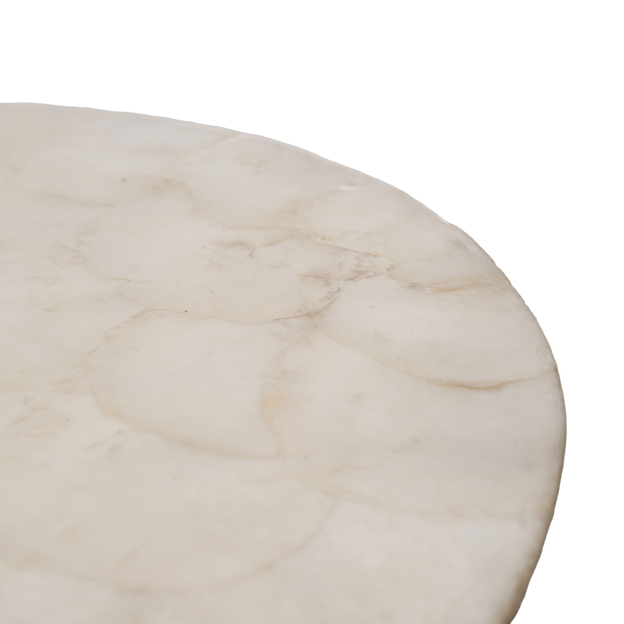 De parelmoer-onderzetter - wit