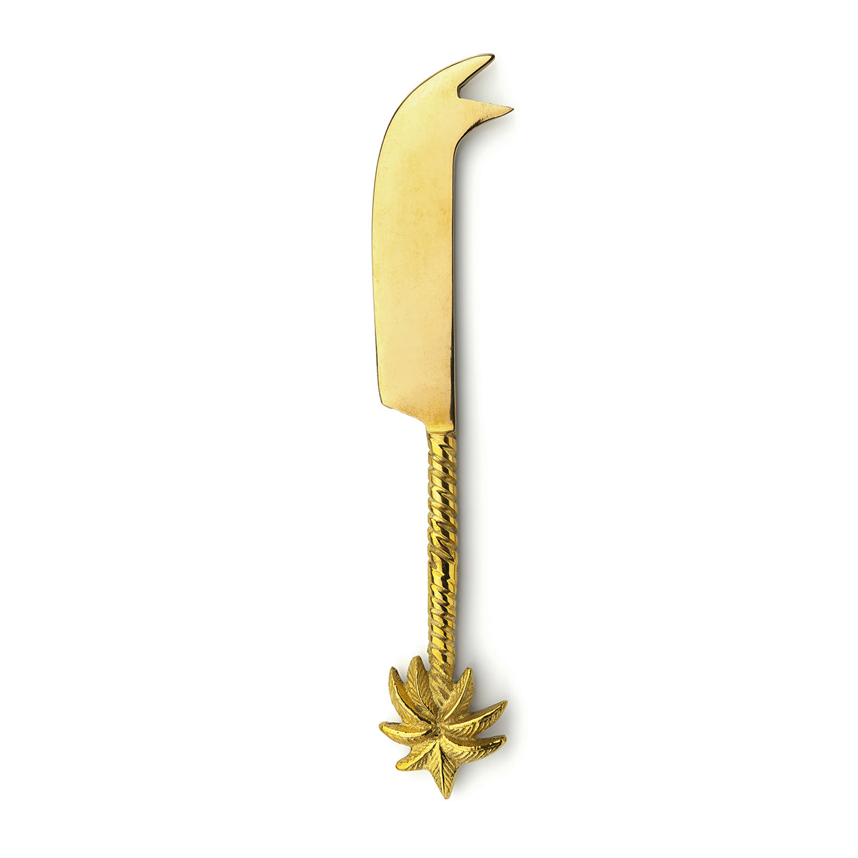 Het palmboom-kaasmes - goud