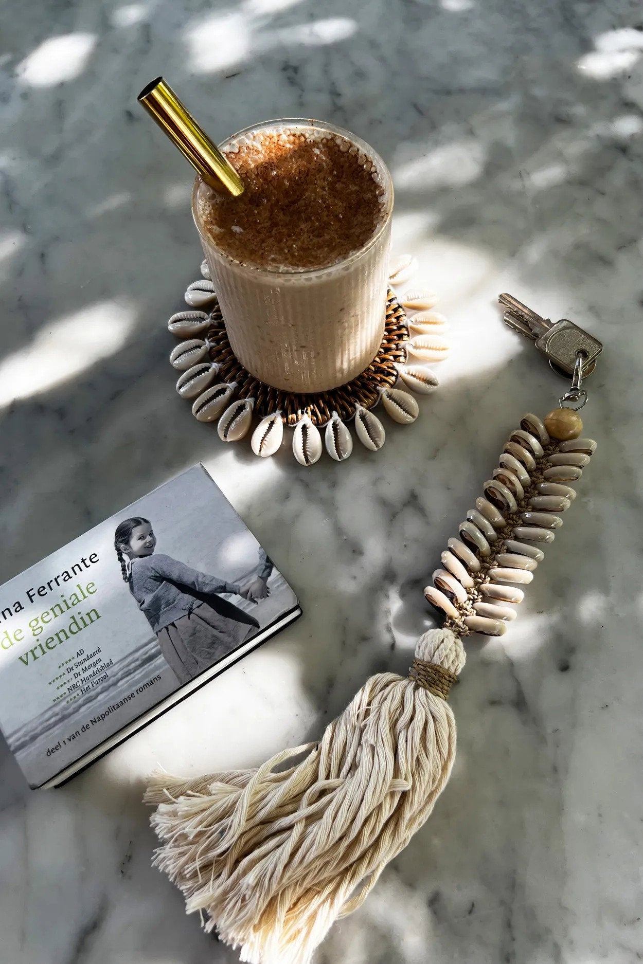 The Colonial Shell Coaster - Natuurlijk bruin
