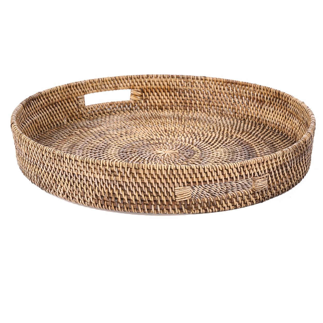 De Carry-All-dienbladen - natuurlijk bruin - L