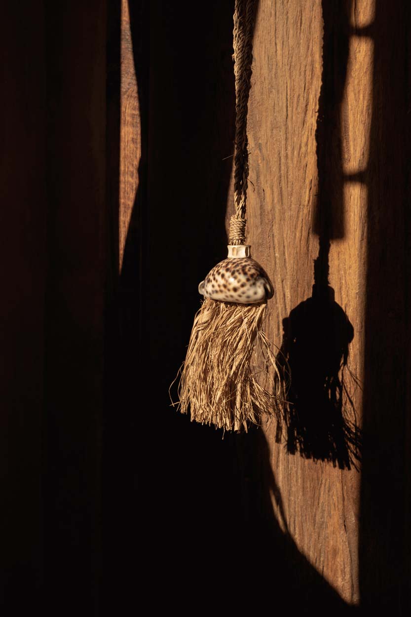 De Raffia Lupina Kwastje - Natuurlijk