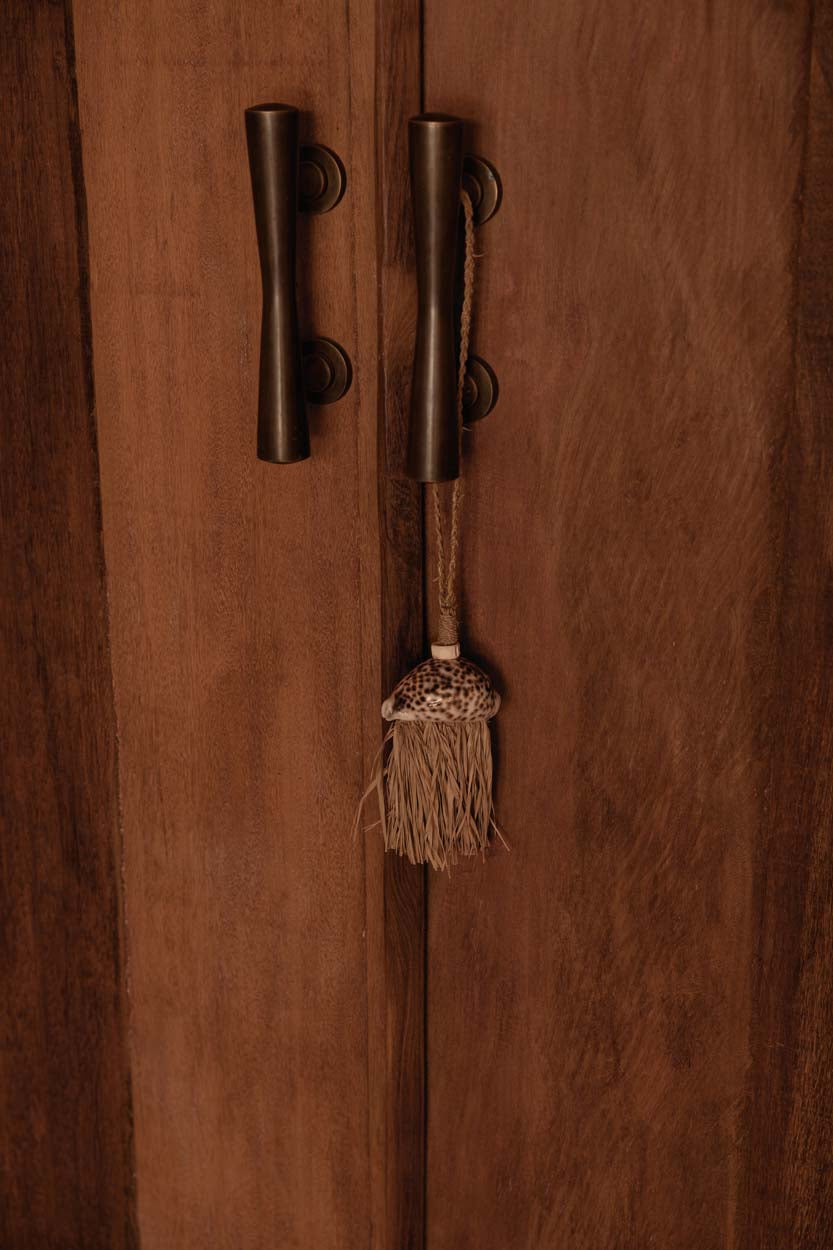 De Raffia Lupina Kwastje - Natuurlijk