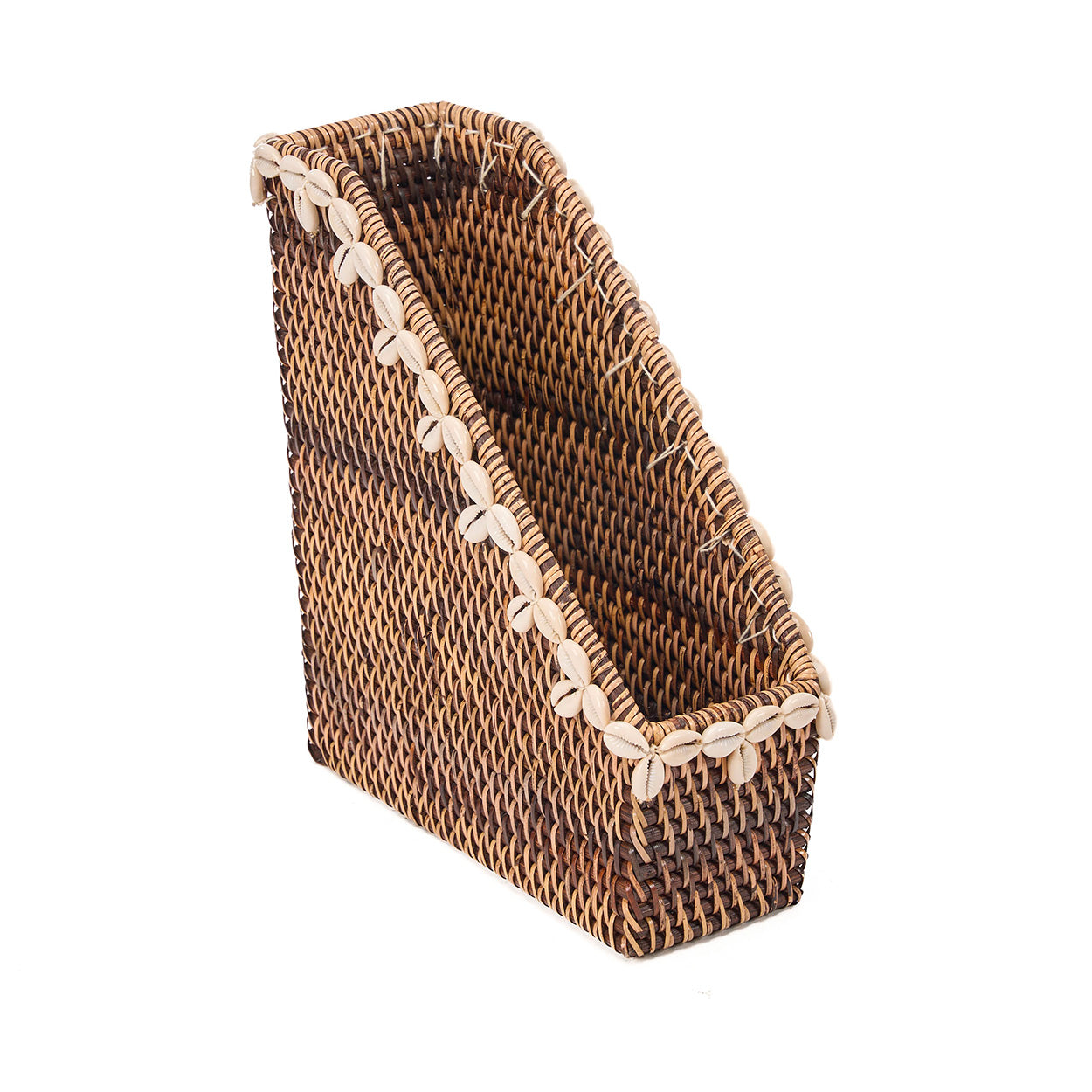 Rotan organizer mand Shell Edge