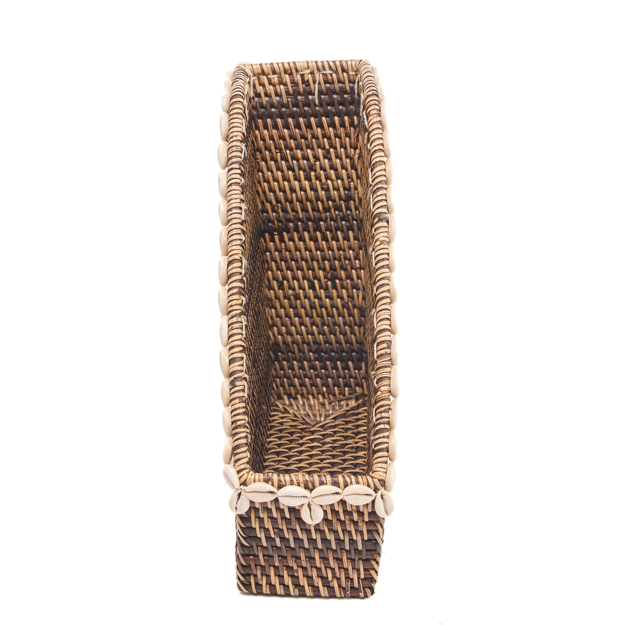 Rotan organizer mand Shell Edge