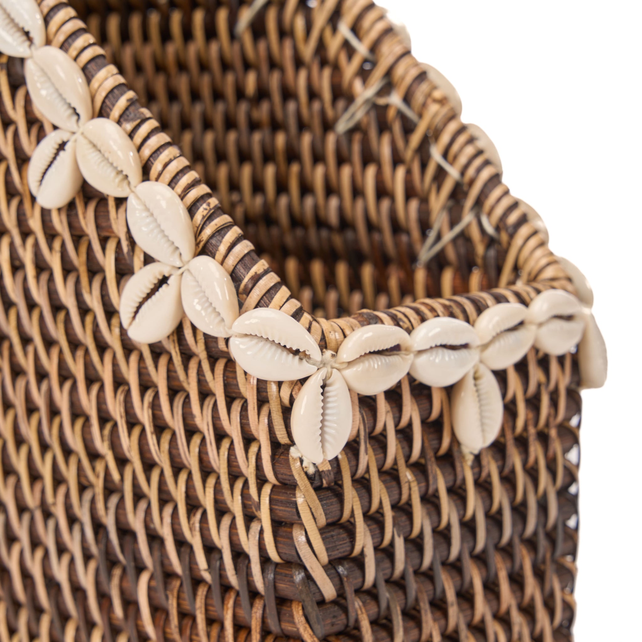 Rotan organizer mand Shell Edge