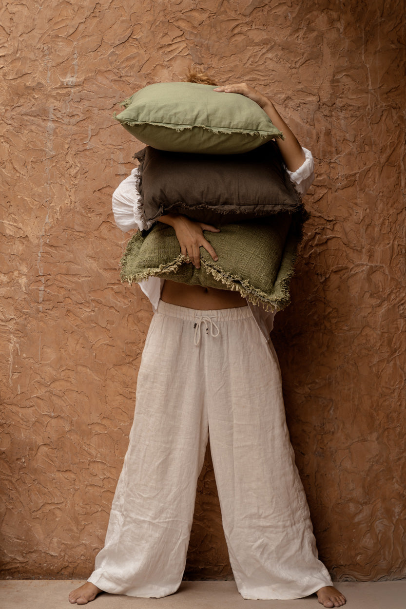 De Smoky Vibe kussenhoes - grijs