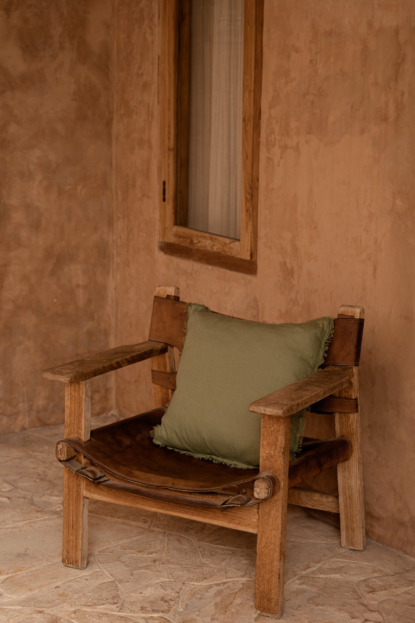 De Minty Fresh kussenhoes - groen