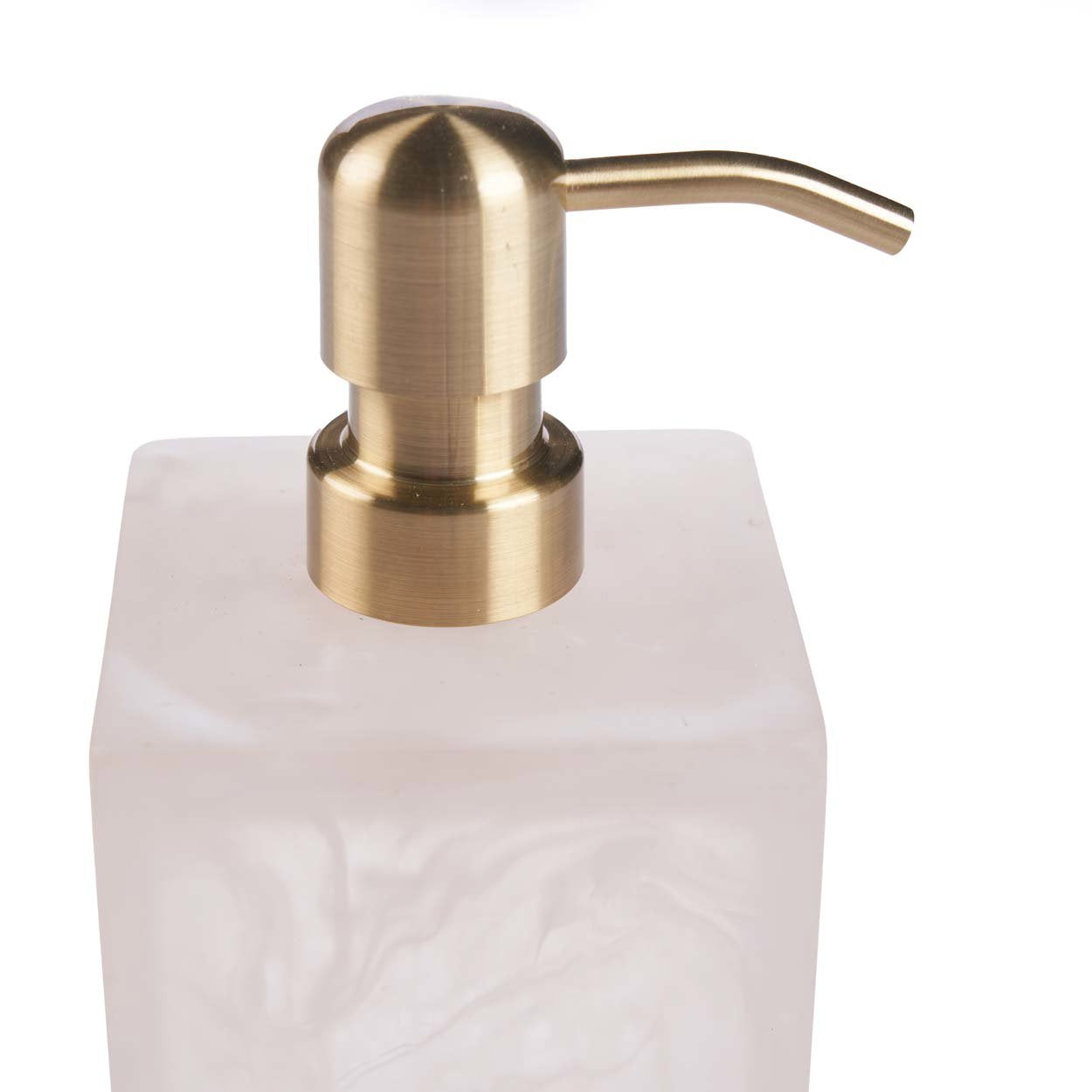 De harszeepdispenser - Roze Wit