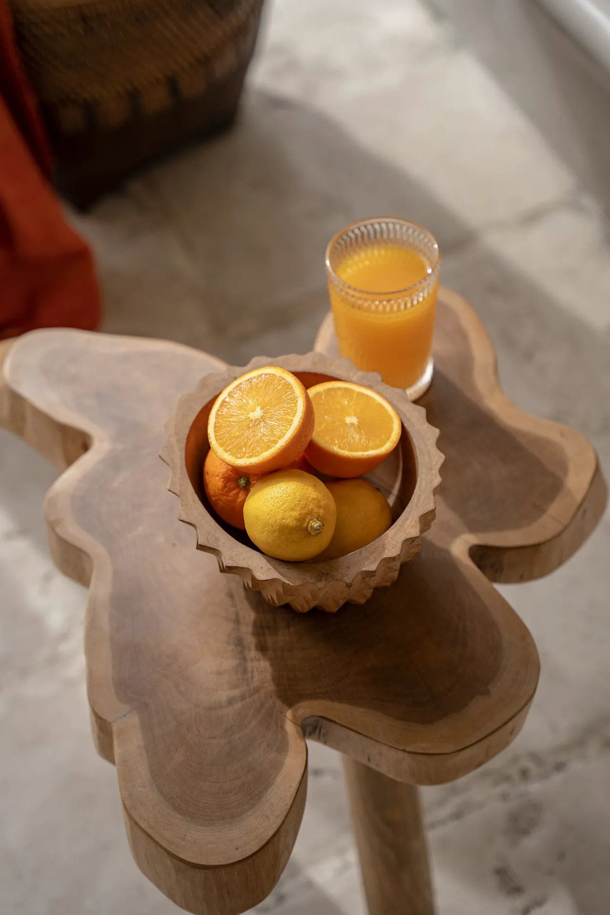 De Teakwortel Durian Kom - M
