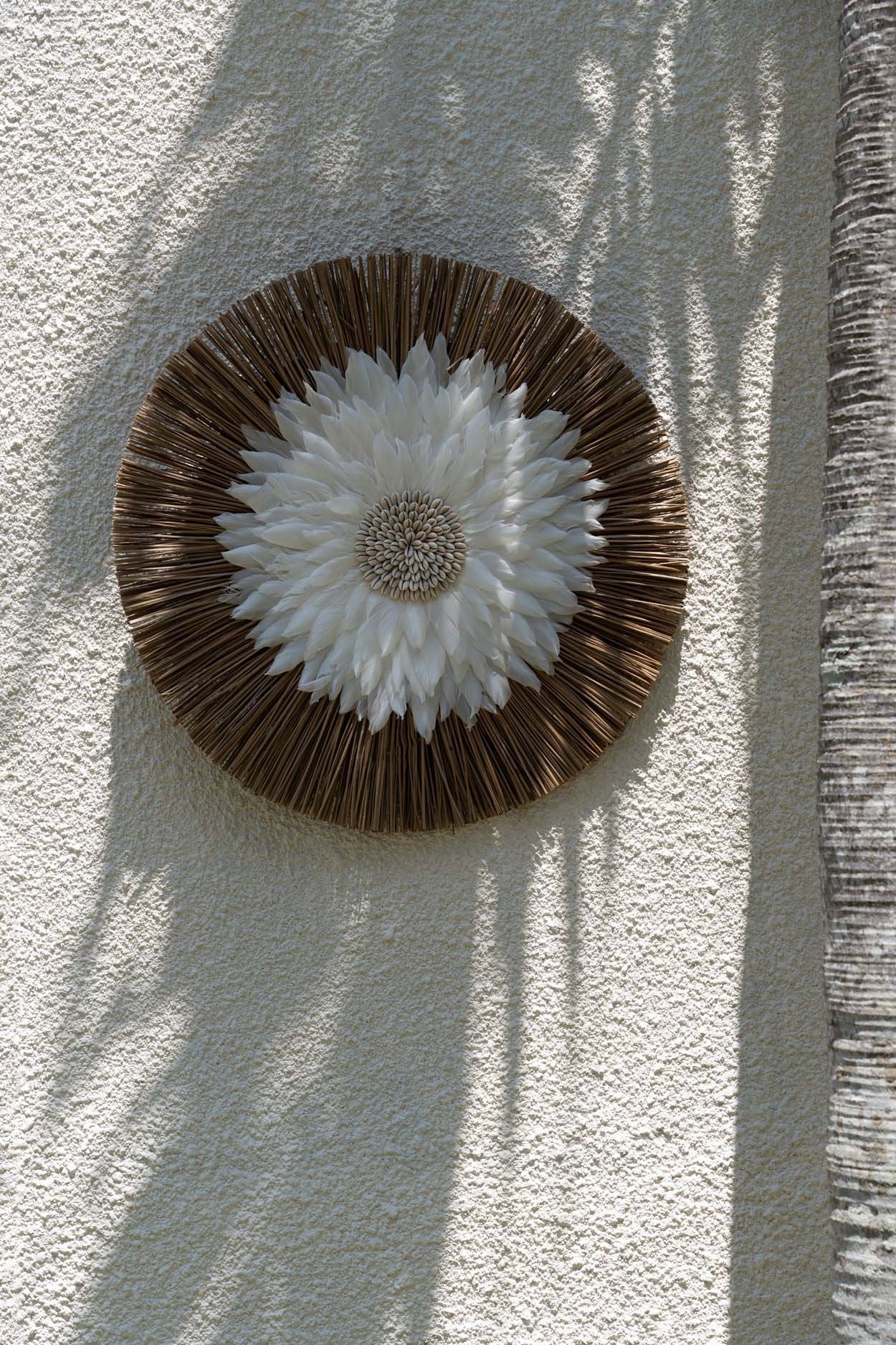 De Alang Feather Juju - Natuurlijk Wit