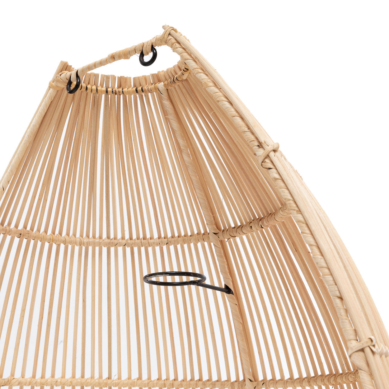 Rotan wandlamp Lalo detail 9