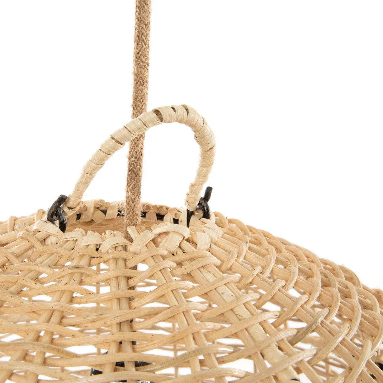 Rotan hanglamp Amalfi 50 cm detail