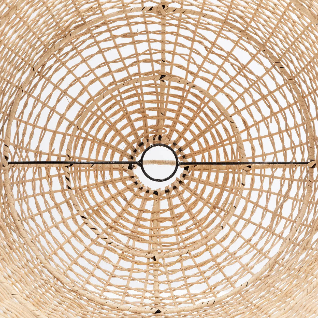 Rotan hanglamp Amalfi 50 cm detail