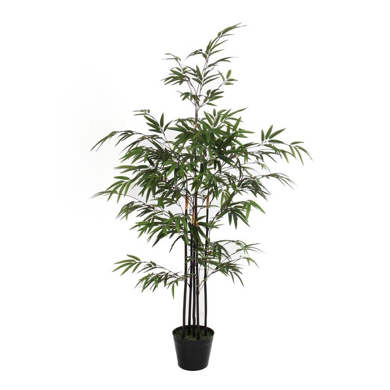 Bamboe Kunstplant - H120 x Ø75 cm - Groen-Mica Decorations-Ik Hout ervan.