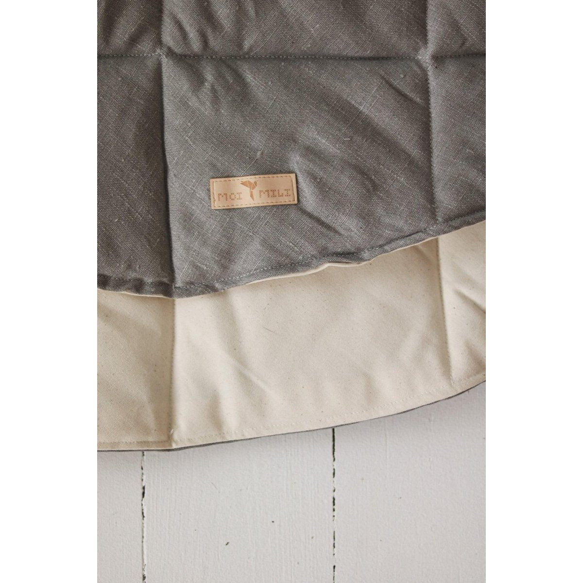 "Beige" Tipi en mattenset-Moi Mili-Ik Hout ervan.