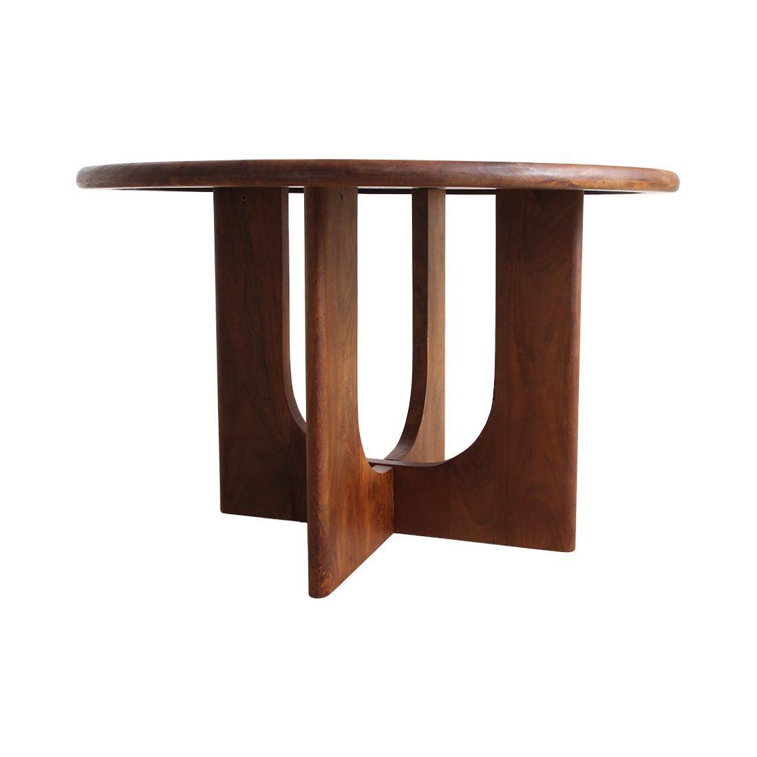 Bullnose Coliseo eettafel 120 cm-tafel-Raw Materials-Ik Hout ervan.