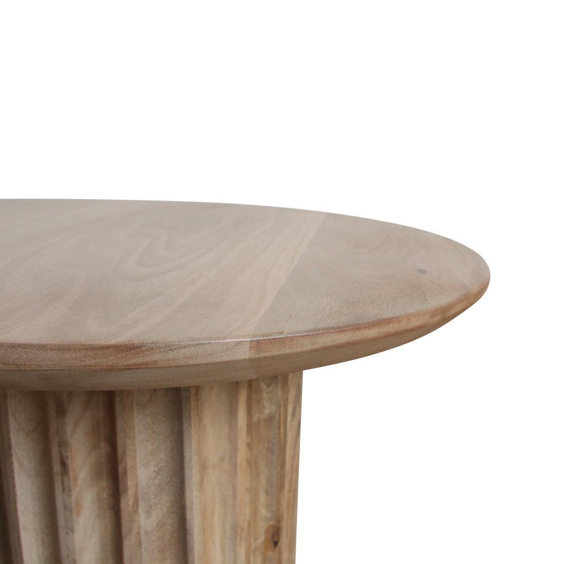 Bullnose bijzettafel naturel 50 cm-bijzettafel-Raw Materials-Ik Hout ervan.