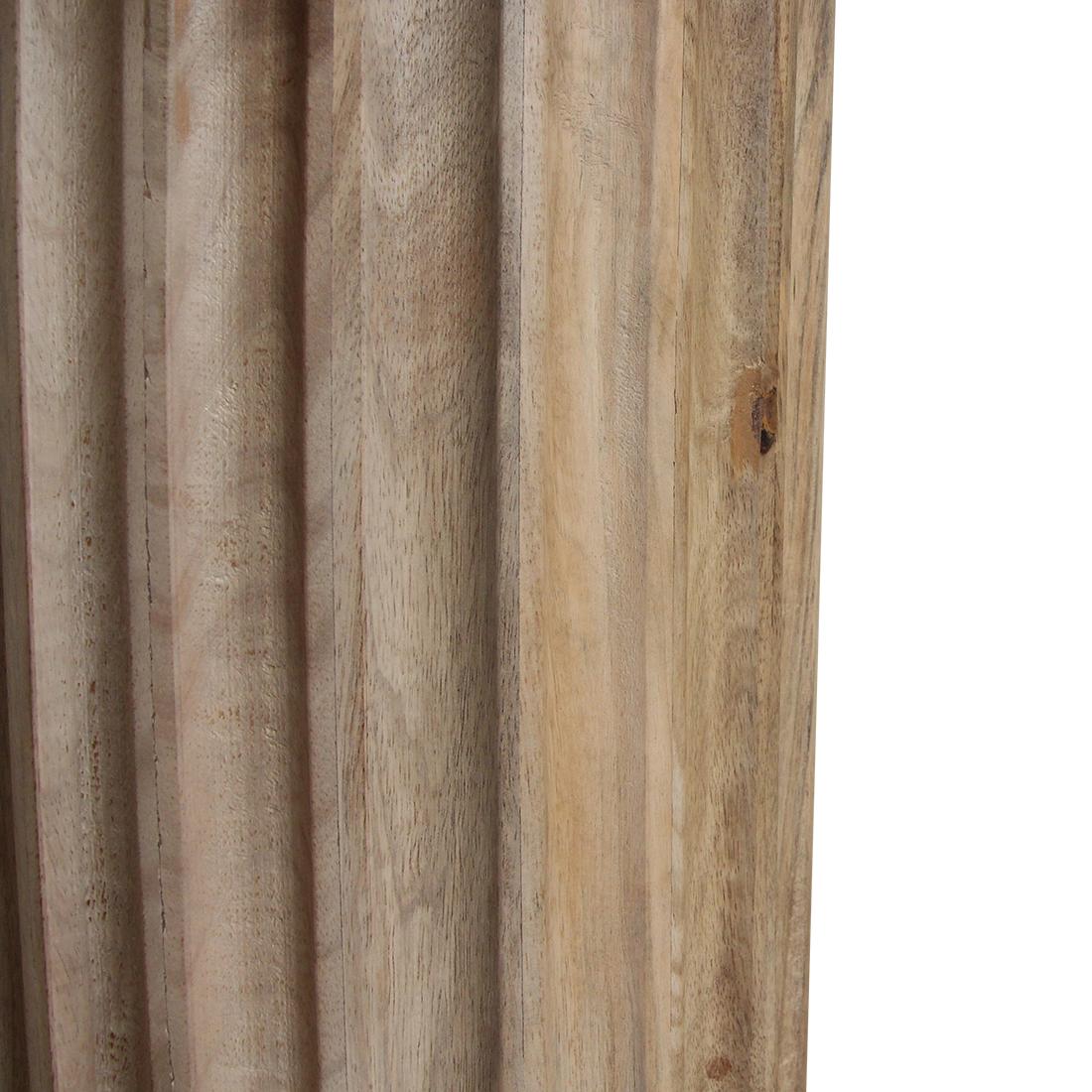 Bullnose bijzettafel naturel 50 cm-bijzettafel-Raw Materials-Ik Hout ervan.