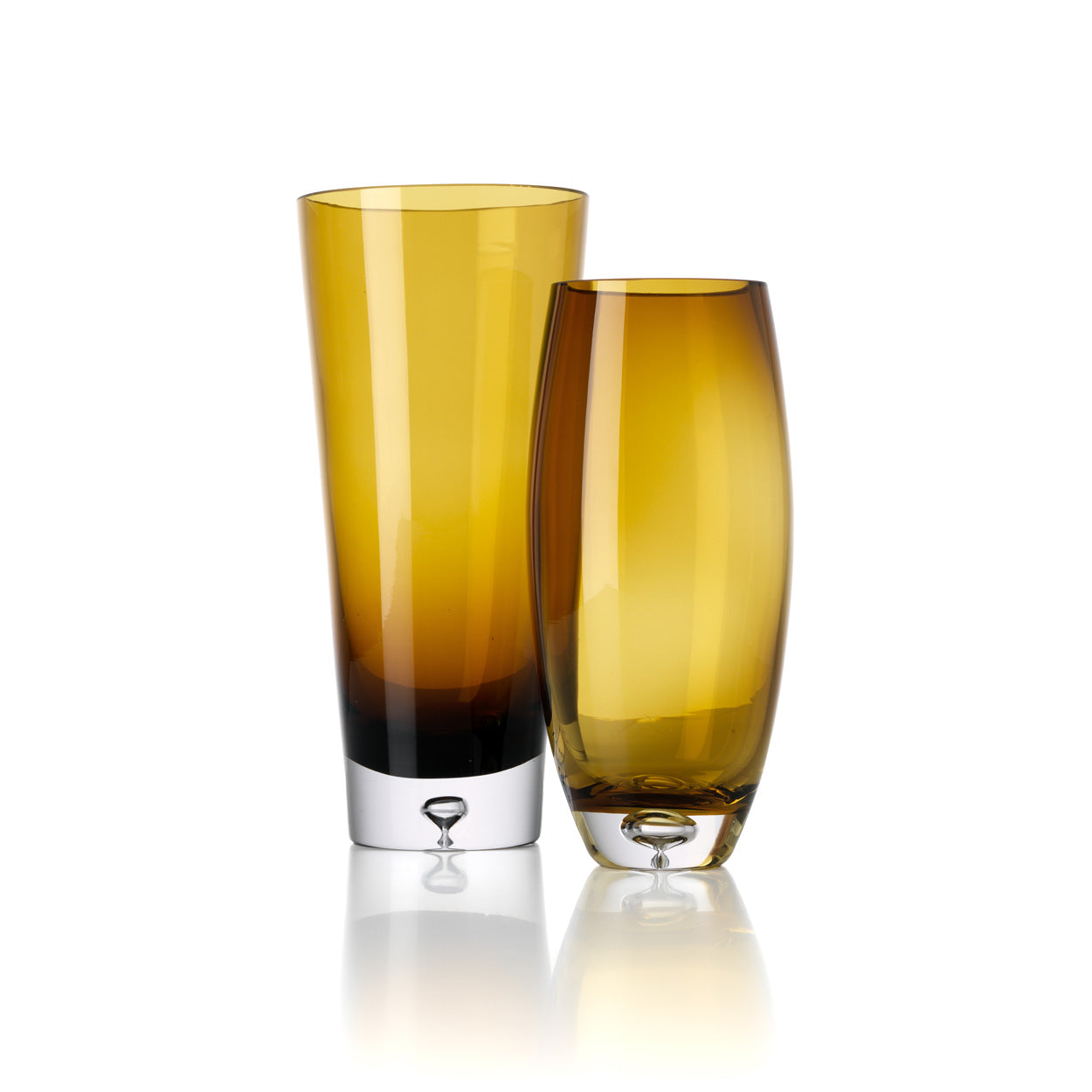 De Honinggloedvaas - bruin goud - M