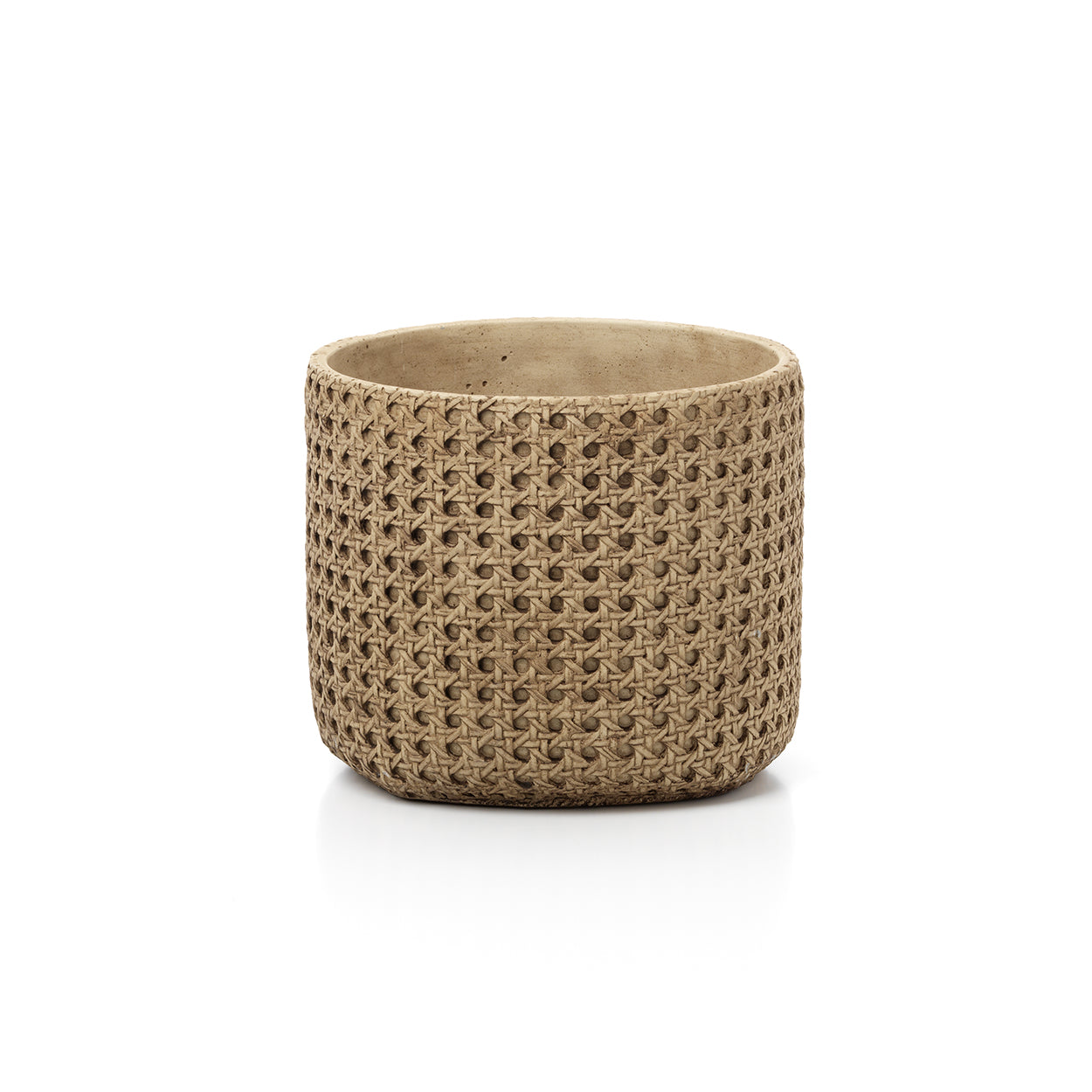 De RattanRock plantenbak - Naturel - L