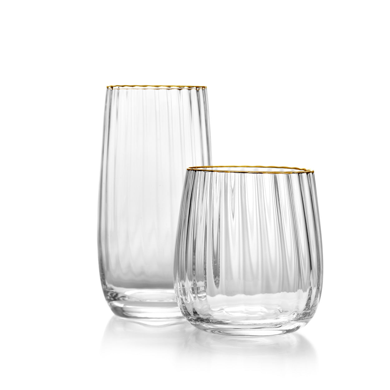De Gouden Rand Tumbler - Natuurlijk Goud
