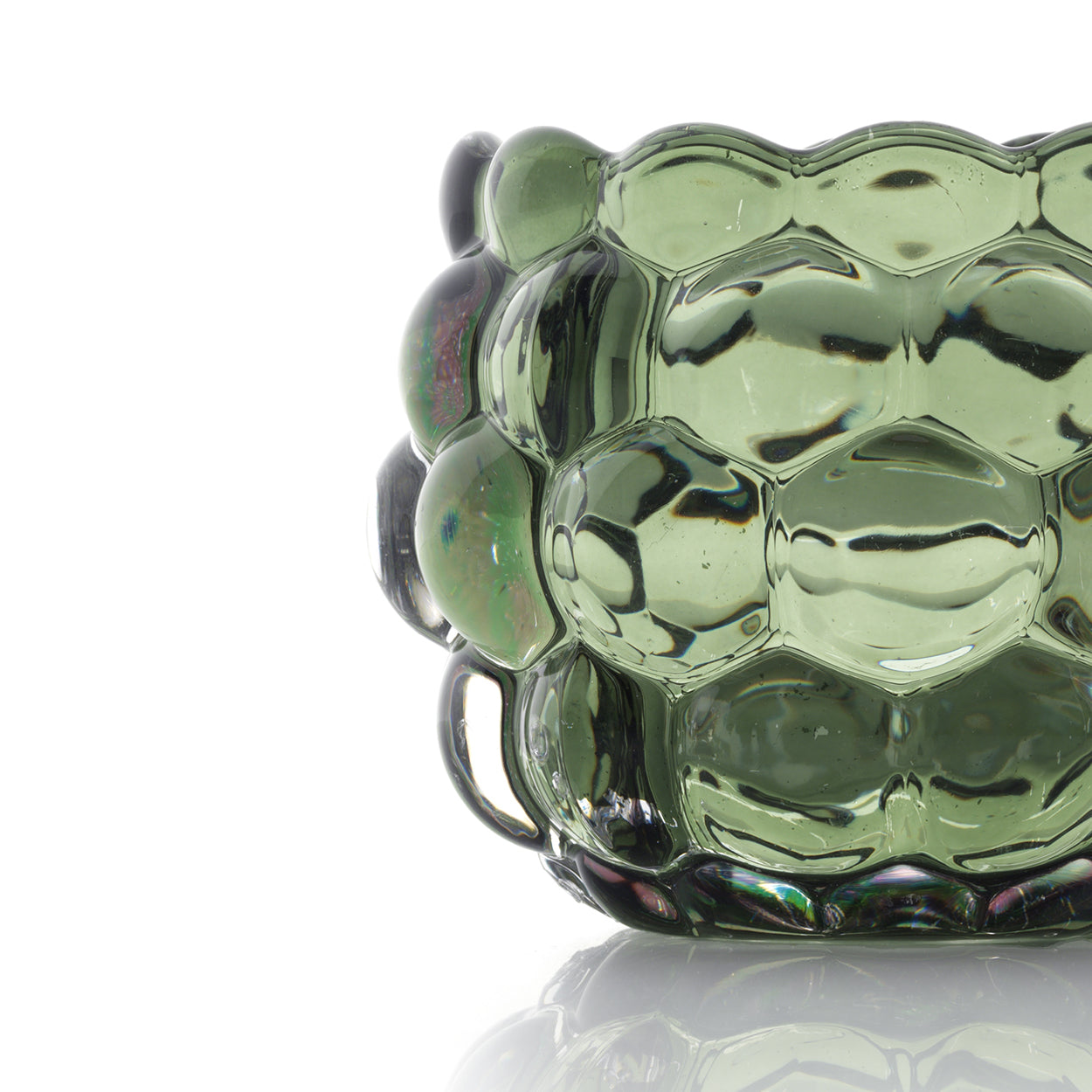 De Bubble Glow-kandelaar - groen