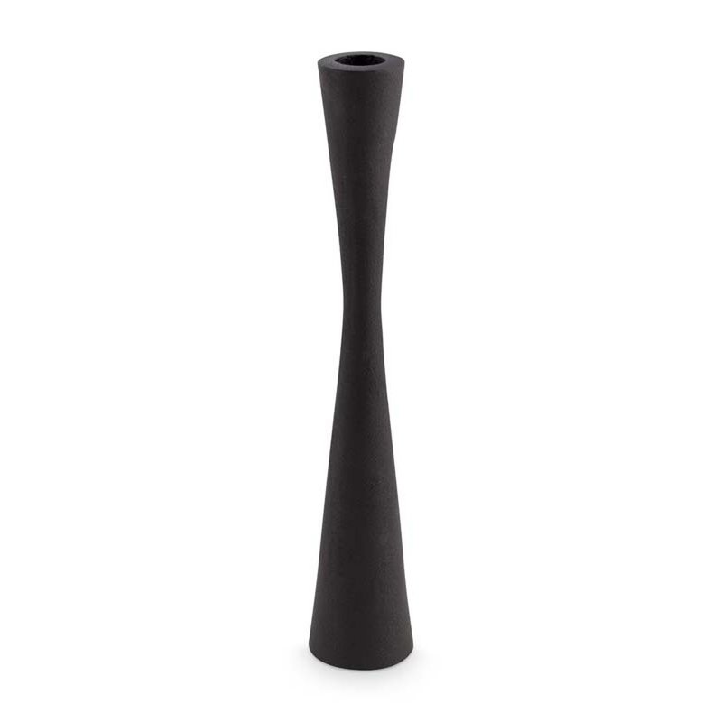Candle Holder Metal Black 30cm-vtwonen-Ik Hout ervan.