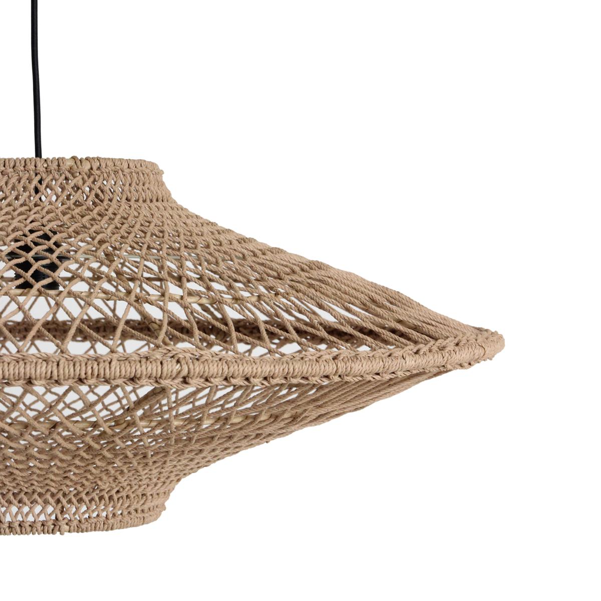 Corda hanglamp naturel large