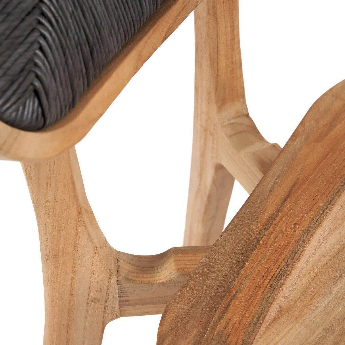 De Arigato Eetkamerstoel - Buiten-stoelen-Bazar Bizar Living-Ik Hout ervan.