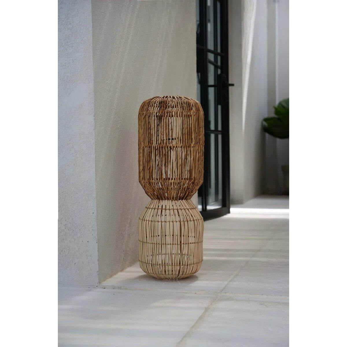De ChemChem-hanger - Naturel - L-Hanglampen-Bazar Bizar Living-Ik Hout ervan.