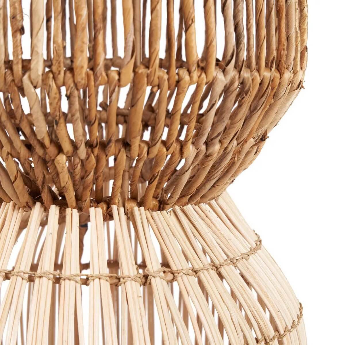 De ChemChem-hanger - Naturel - L-Hanglampen-Bazar Bizar Living-Ik Hout ervan.