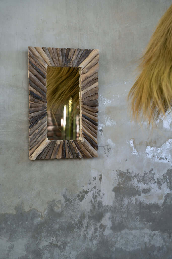De Driftwood Framed Spiegel - M