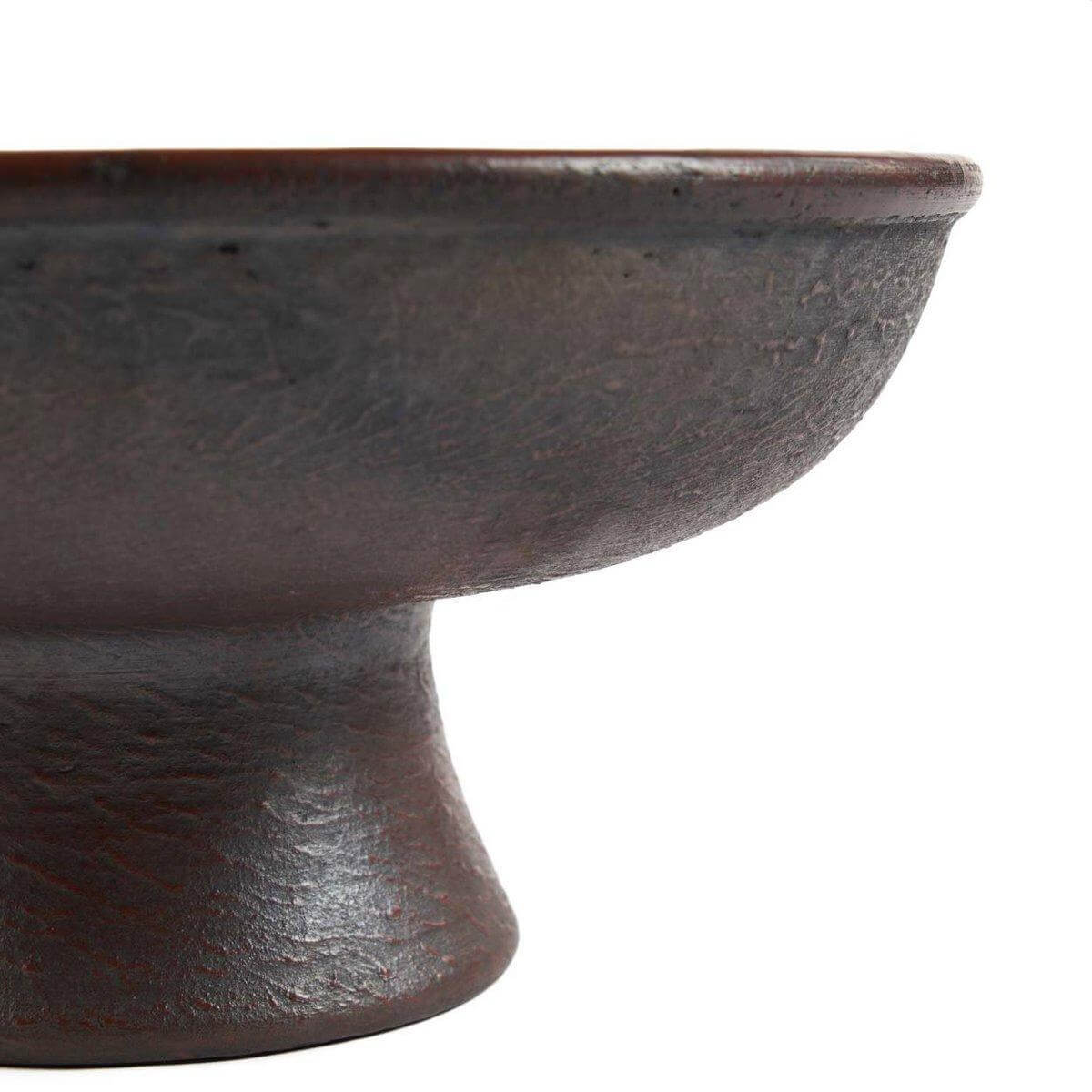 De Etnische Fruitschaal - Terracotta - M-Bazar Bizar Living-Ik Hout ervan.