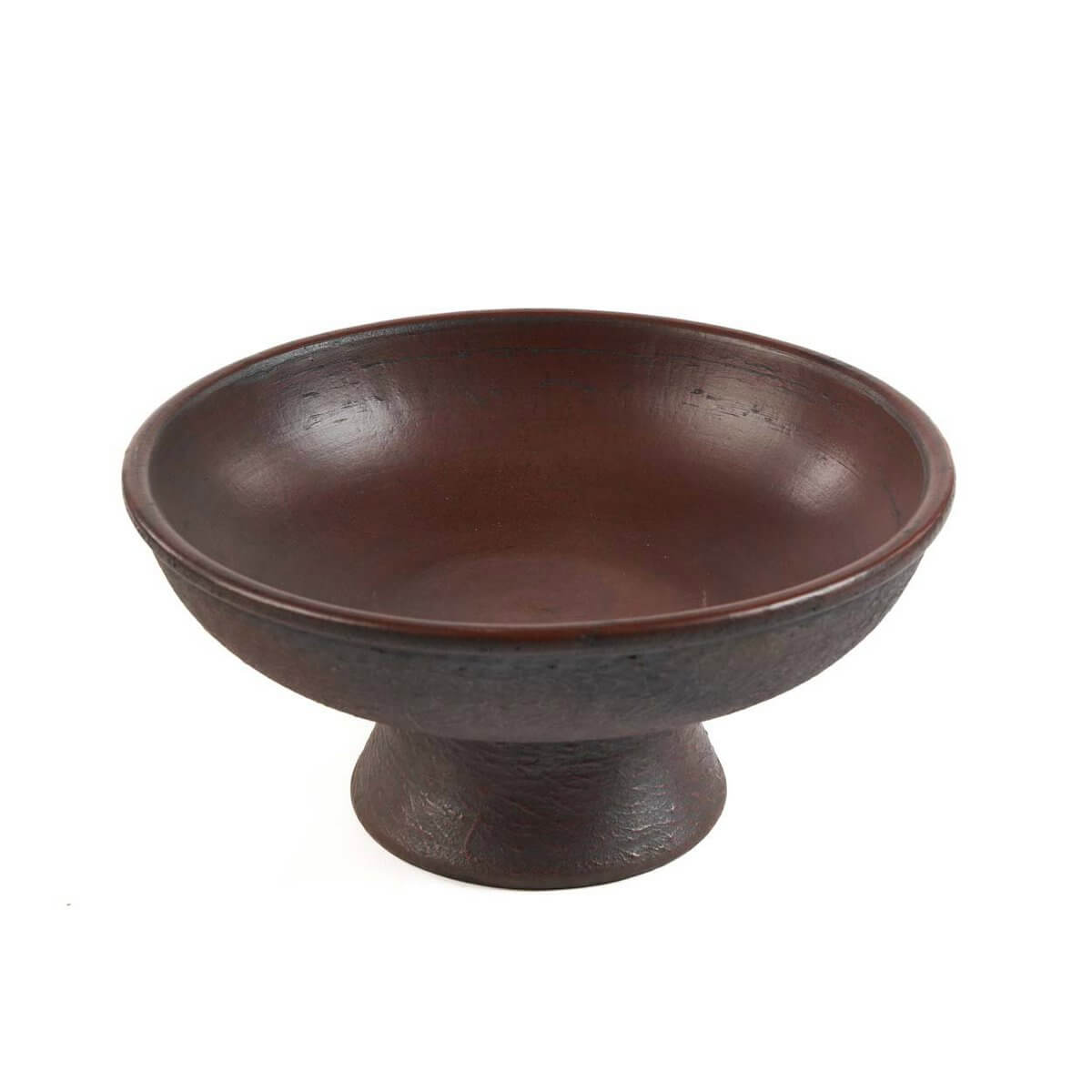 De Etnische Fruitschaal - Terracotta - M-Bazar Bizar Living-Ik Hout ervan.