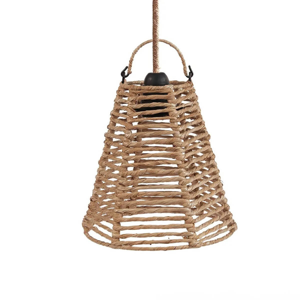 Bohemian De Fini Hanger in natural small rattan design, perfect for adding effortless charm to your space.