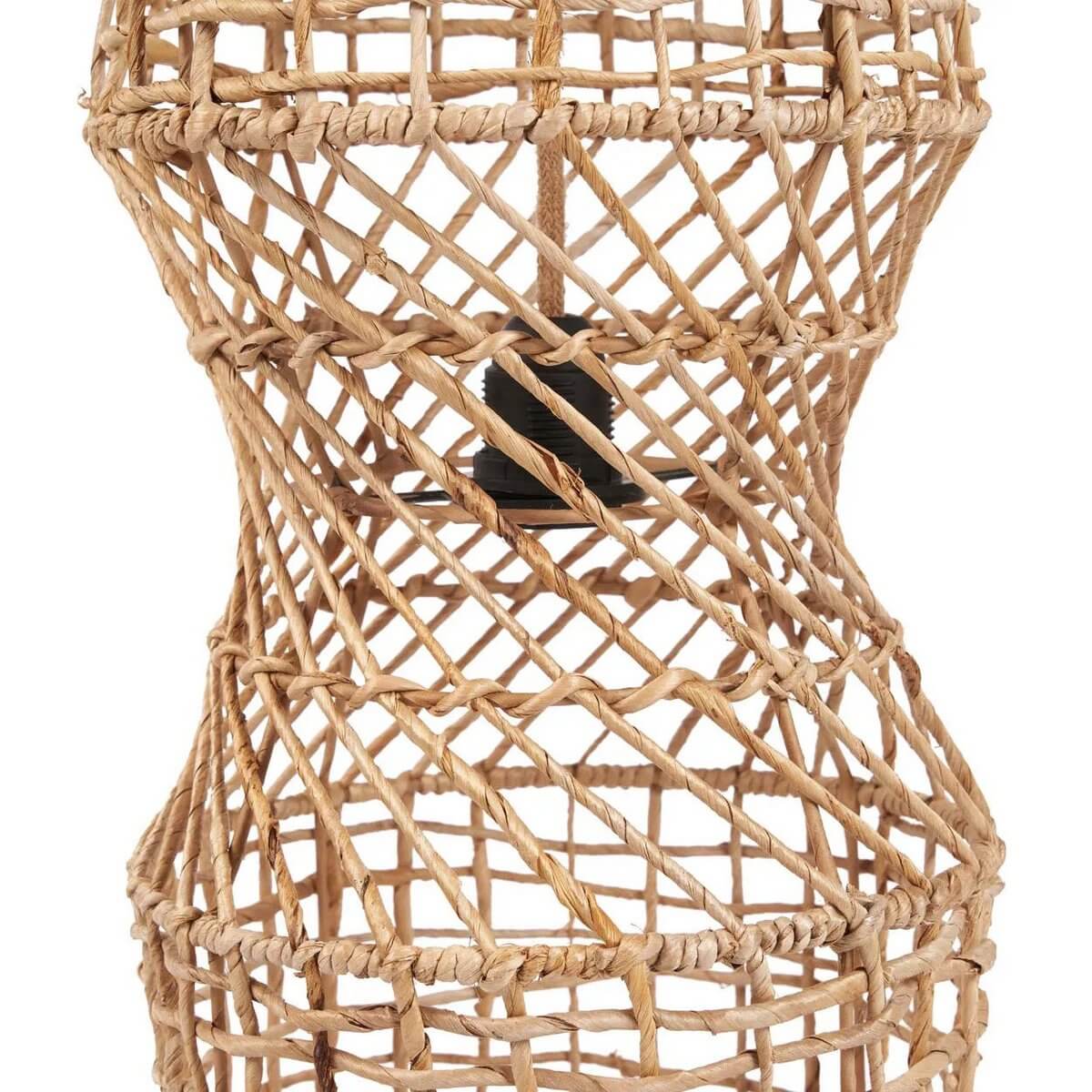 De GuanYin Hanger - Naturel - XL-Hanglampen-Bazar Bizar Living-Ik Hout ervan.