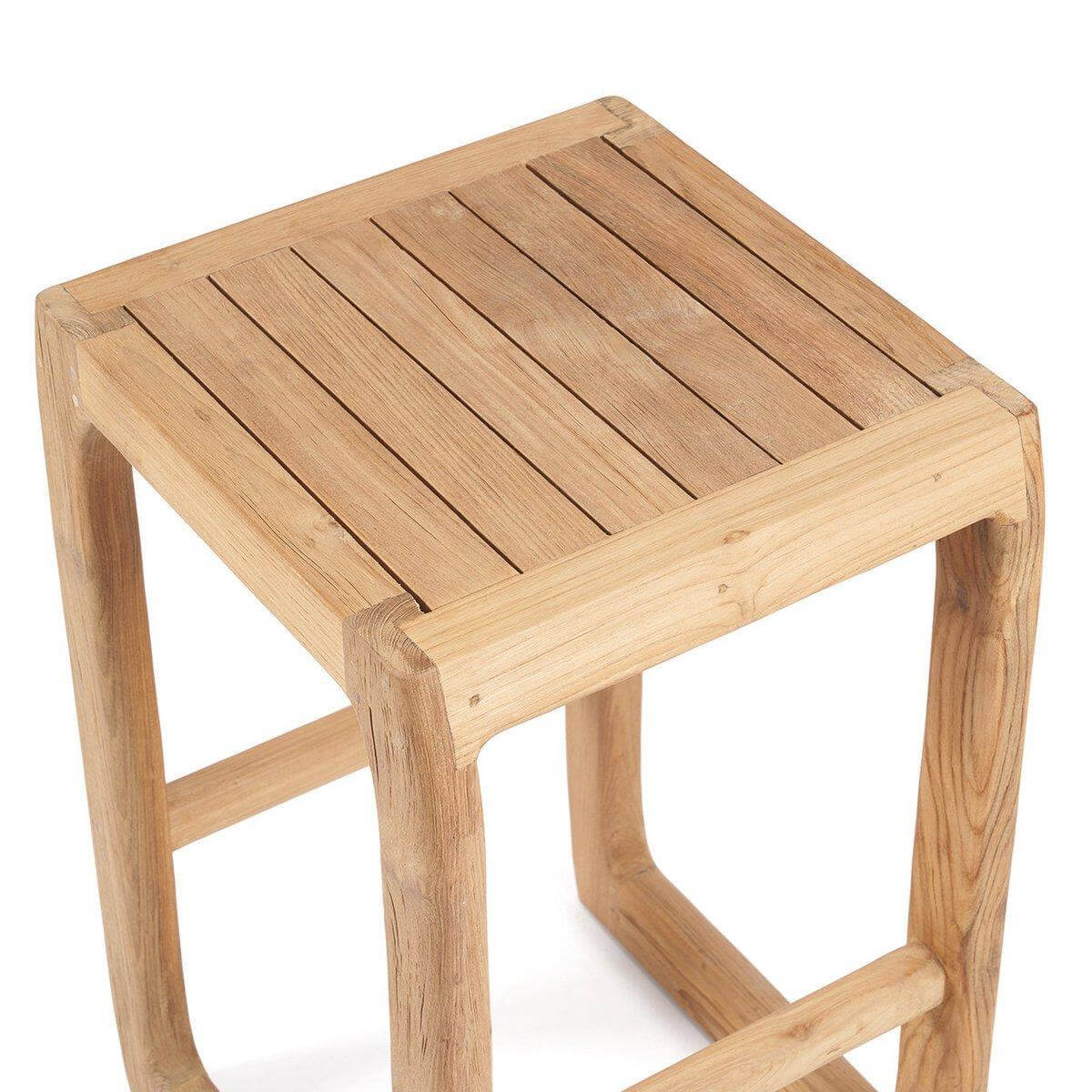 De Ithaca barkruk - Buiten-Bazar Bizar Living-Ik Hout ervan.