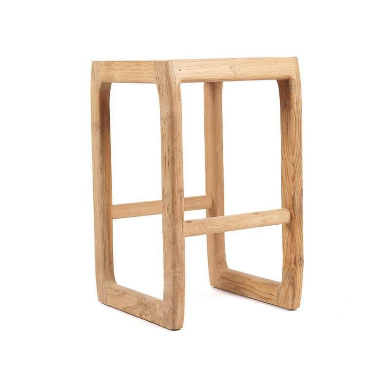 De Ithaca barkruk - Buiten-Bazar Bizar Living-Ik Hout ervan.